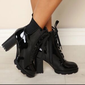 FASHION NOVA | Didn't Wanna Do That Lug Sole Booties